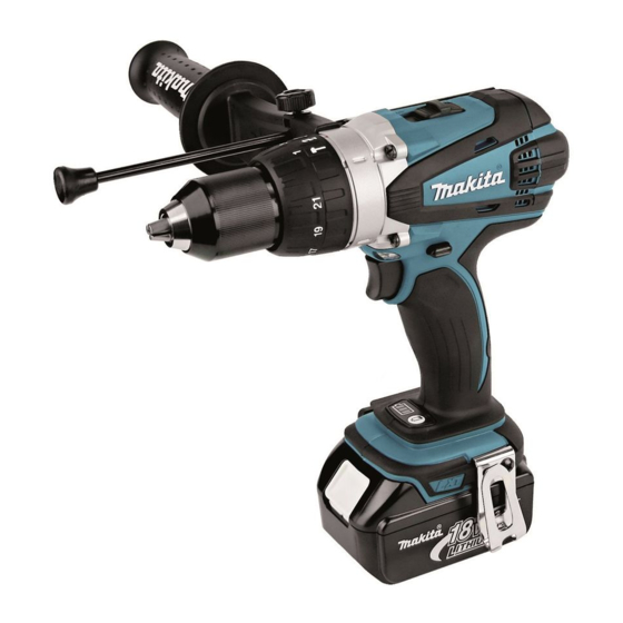 Makita DHP458RTJ Manuel D'instructions