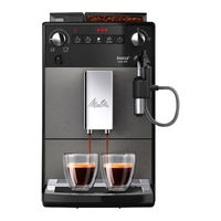 Melitta Avanza F270-100 Mode D'emploi