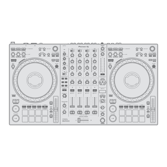 PIONEER DJ DDJ-FLX10 Guide De Démarrage Rapide