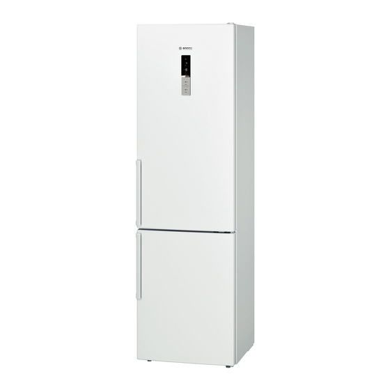 Bosch KGN39XW32 Mode D'emploi