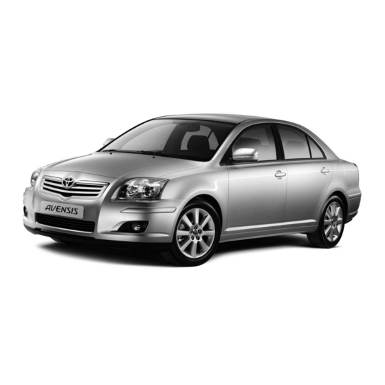 Toyota Parking Aid 800 Instructions D'installation