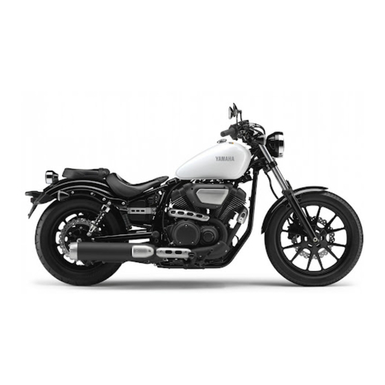 Yamaha XVS950CU Manuel Du Propriétaire