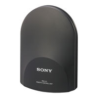 Sony RMU-01 Mode D'emploi