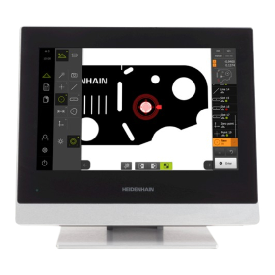 HEIDENHAIN QUADRA-CHEK 3000 Série Guide D'installation