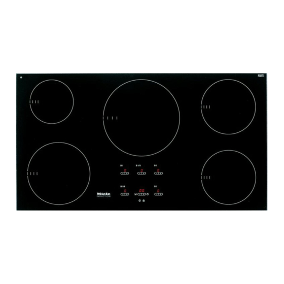 Miele KM 5987 Notice D'utilisation