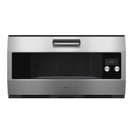 Gaggenau EB 333 Notice D'utilisation