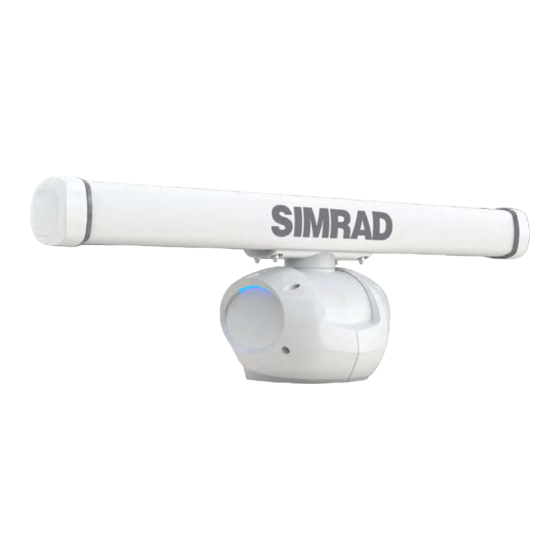 Simrad Halo 2000 Serie Manuels