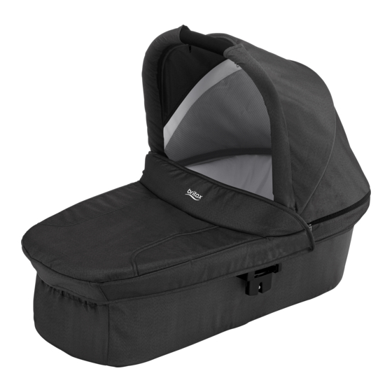 Britax RÖMER SOFT CARRYCOT Manuels