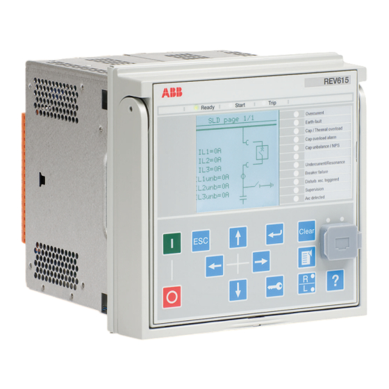 ABB Relion 615 Serie Guide De L'acheteur