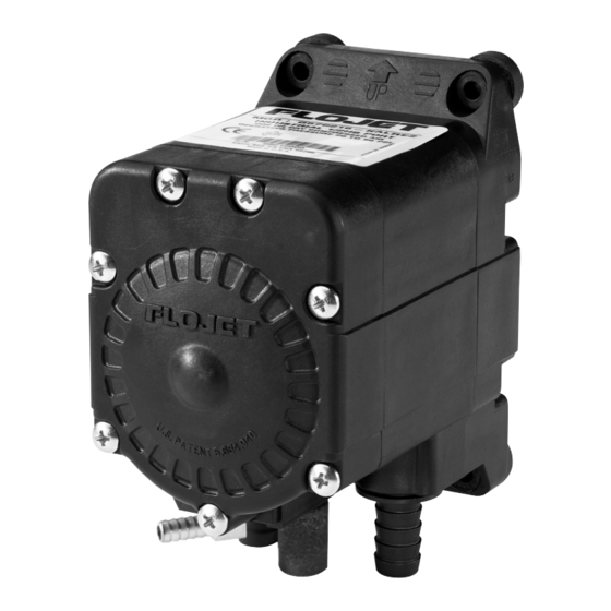 Xylem Flojet G55 Serie Manuel D'installation Et D'utilisation