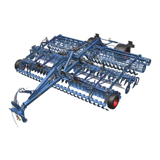 LEMKEN Rubin 10 TF Serie Manuel D'utilisation