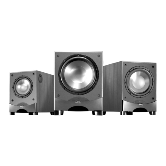 Klipsch REFERENCE Série Manuel Du Propriétaire