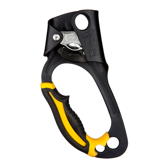 Petzl ASCENSION B17 Serie Guide Rapide