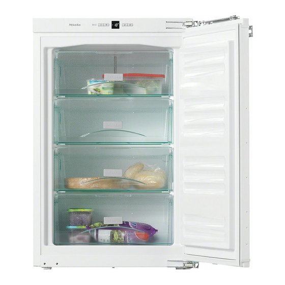 Miele F 32202 i Mode D'emploi Et Notice De Montage