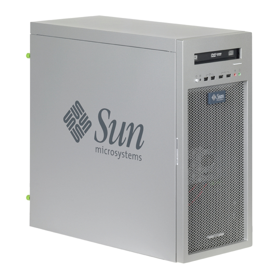 Sun Microsystems Ultra 20 Guide De L'utilisateur