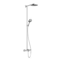 Hansgrohe Raindance 240 Showerpipe Eco Accor 27229000 Mode D'emploi / Instructions De Montage