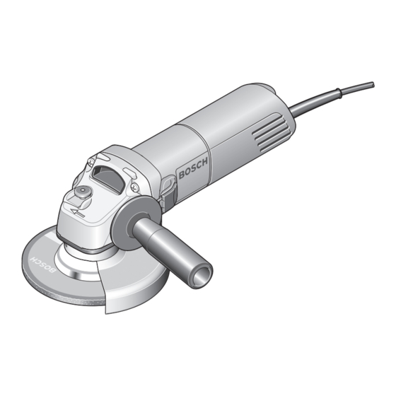 Bosch GWS Professional Notice Originale