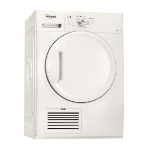 Whirlpool HDLX80310 Consignes D'installation, Utilisation Et Sécurité