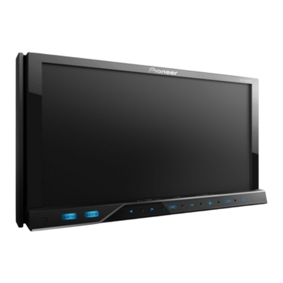 Pioneer AVH-P4200DVD Mode D'emploi