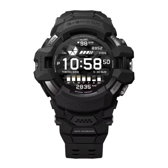 Casio GSW-H1000 Mode D'emploi