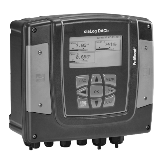 ProMinent DULCOMETER diaLog DACb Notice Complémentaire