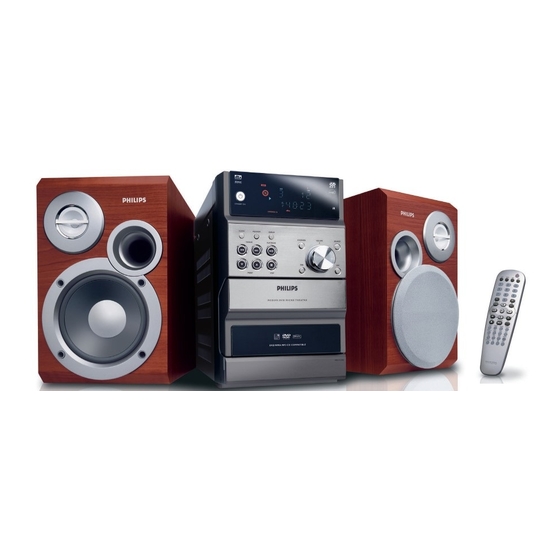 Philips MCD295 Manuel D'utilisation