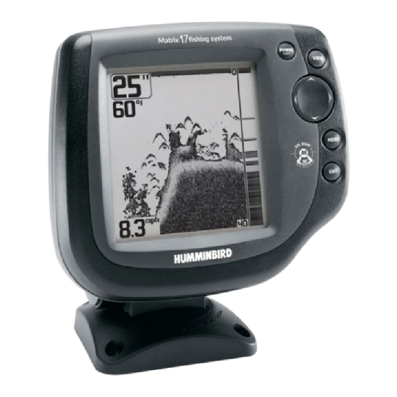 Humminbird Matrix 10 Manuel De L'utilisateur