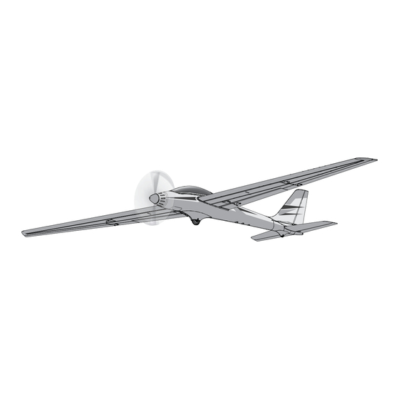 Horizon Hobby E-Flite Adagio 280 Manuel D'utilisation