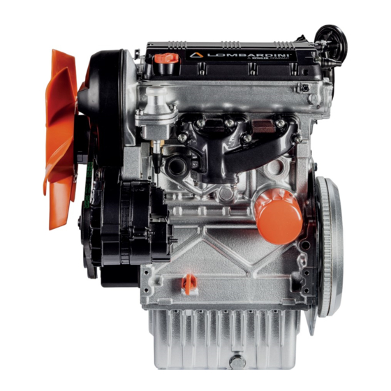 Kohler LOMBARDINI LDW 702 Emploi-Entretien