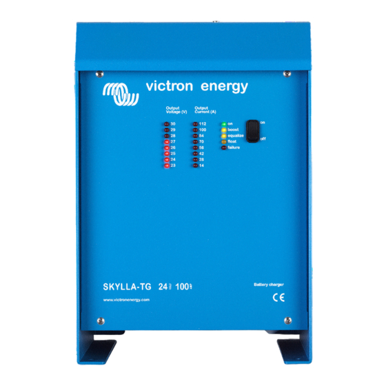 Victron energy SKYLLA TG 24/75 Manuel D'utilisation