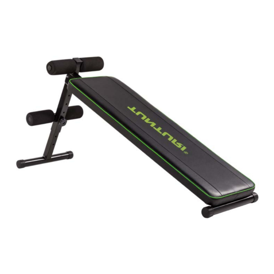 Tunturi AB20 Abdominal Bench Manuel De L'utilisateur