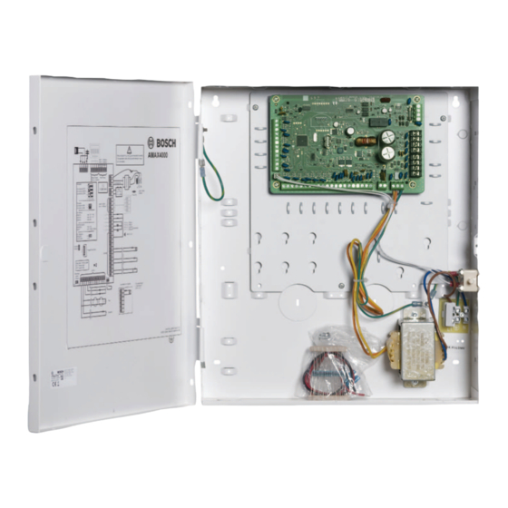 Bosch Security Systems AMAX panel Série Mode D'emploi