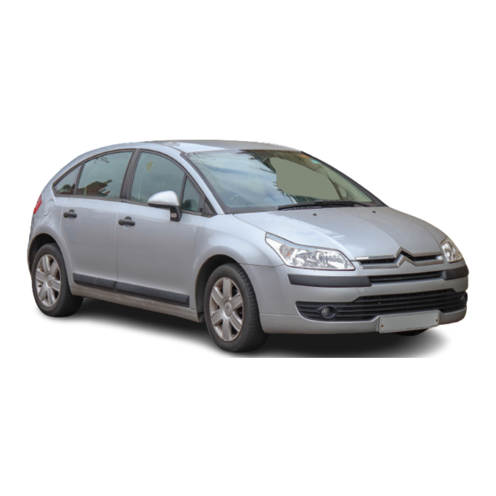 CITROEN C4 2006 Manuels