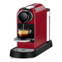 Nespresso CITIZ C113 Mode D'emploi