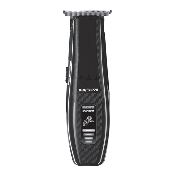 BaByliss PRO FX59ZE Mode D'emploi