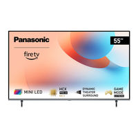Panasonic TV-55W95AEG Mode D'emploi