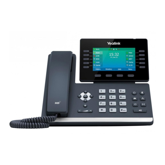 Yealink T54W Fonctionnement
