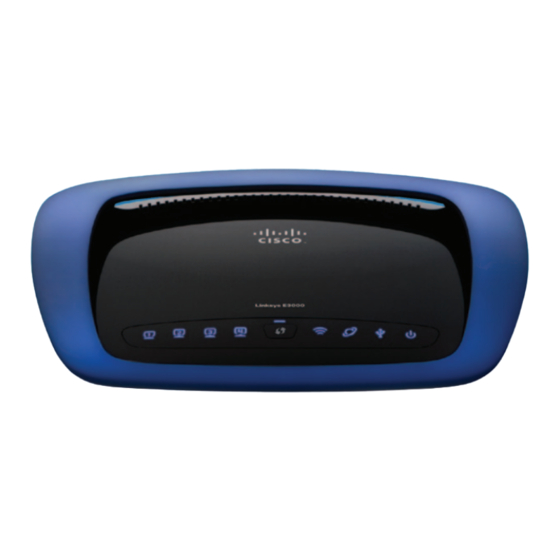 Cisco Linksys E3000 Guide De L'utilisateur