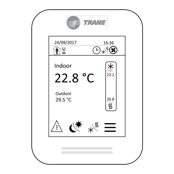 Trane THP05 Manuel De L'utilisateur