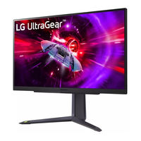 LG UltraGear 27GR75Q Manuel D'utilisation