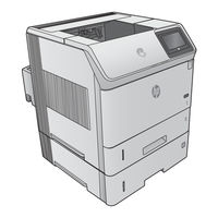 HP LaserJet Enterprise M605 Série Guide D'installation