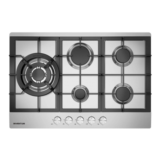 Inventum IKG7523WGRVS Manuel D'utilisation