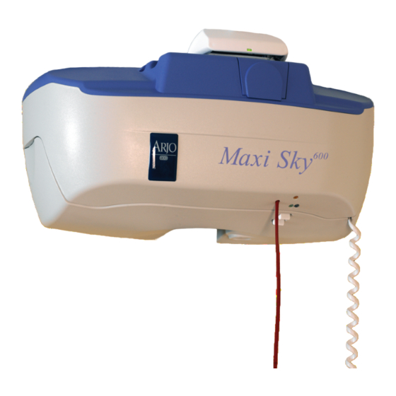 arjo Maxi Sky 600 Manuel D'utilisation Et D'entretien