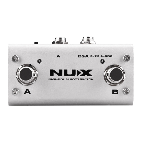 nux NMP-2 Mode D'emploi