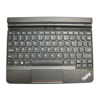 Lenovo ThinkPad 10 Ultrabook Keyboard Guide D'utilisation