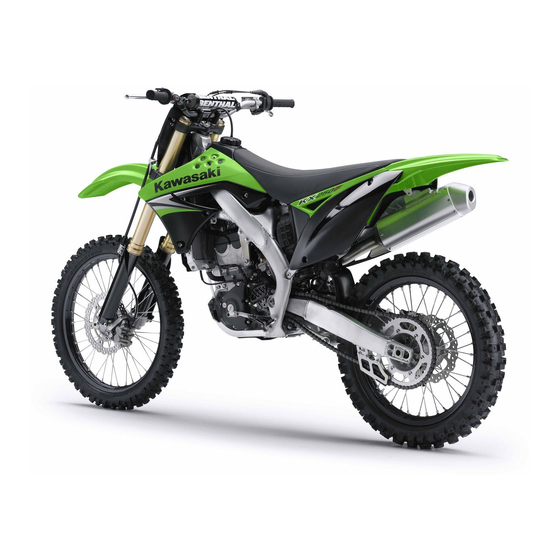 Kawasaki KX250F 2009 Manuel D'atelier