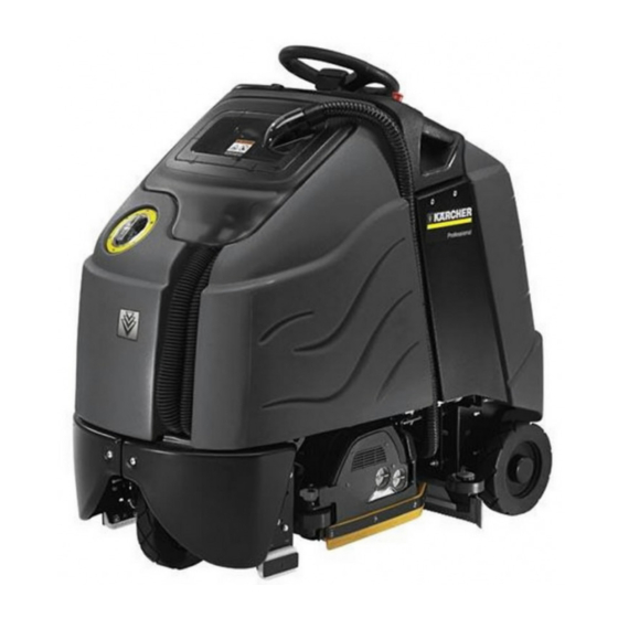 Kärcher B 95 RS Démarrage Rapide