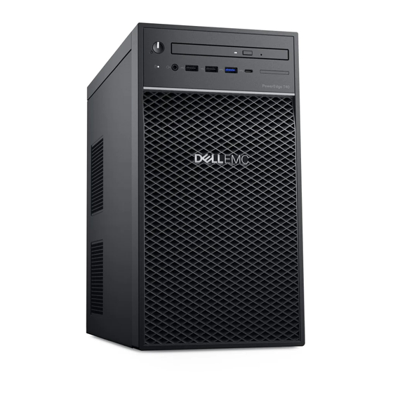 Dell EMC PowerEdge T40 Manuel D'installation Et De Maintenance