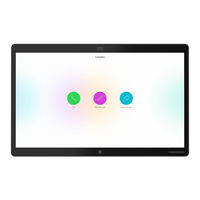 Cisco Webex Board Guide De L'utilisateur