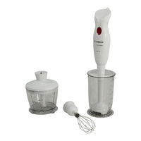 Bosch MSM6B Série Manuel D'utilisation